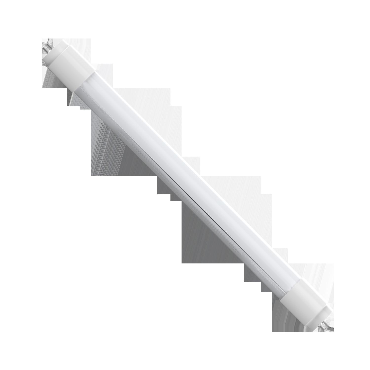 LED Half-aluminium Half-plastic T8 Light Tube 0.6m 10W