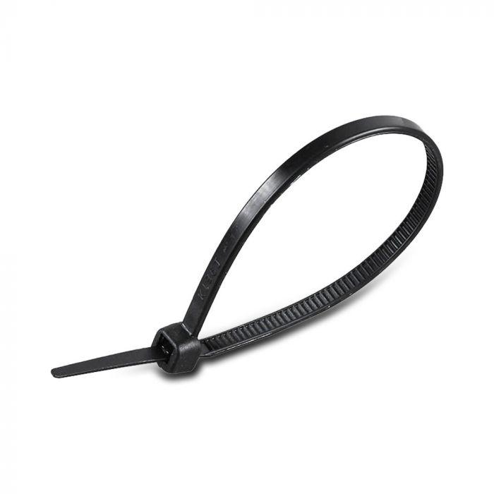 CABLE TIE 4.5*350mm BLACK (FLAMABILITY MATERIAL RATING - UL94-V2) 100PCS/PACK