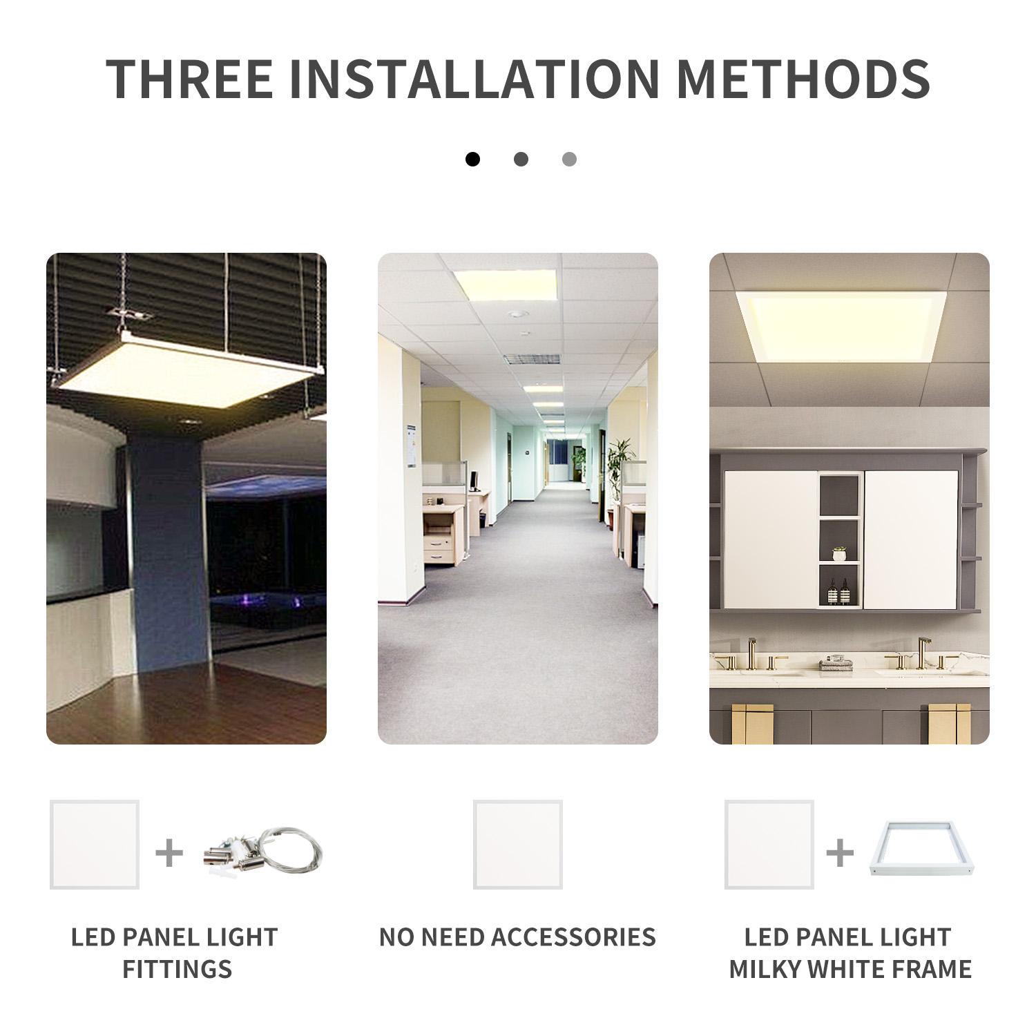 E5 MS Edge-lit Panel Light 40W 4000K（595*595*9mm）